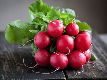 Radish is an alkaline product that is beneficial for psoriasis