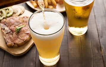 The use of beer in psoriasis is prohibited